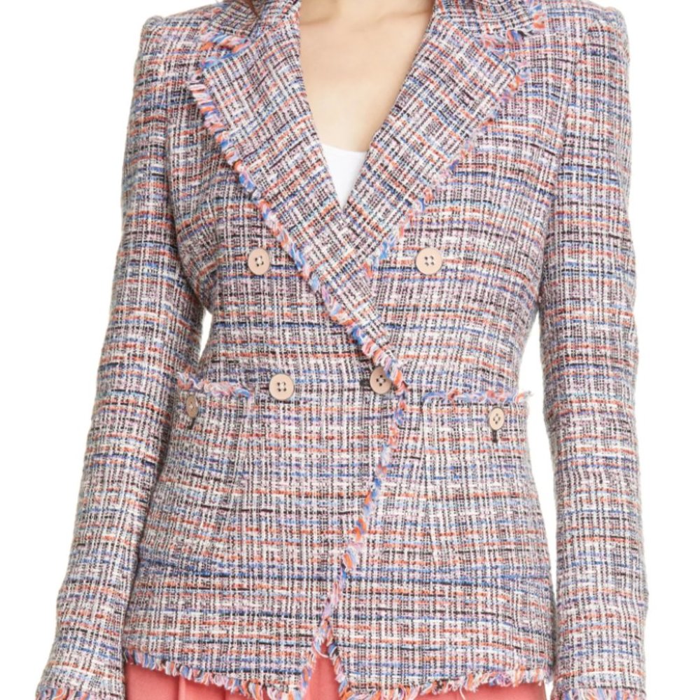 NWOT Theron Tweed Jacket VERONICA BEARD, Size 8